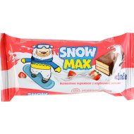 Бисквитное пирожное «Витьба» Snow max с клубничной начинкой, 40 г.
