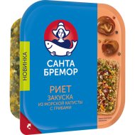 Риет «Санта Бремор» закуска с грибами, 150 г