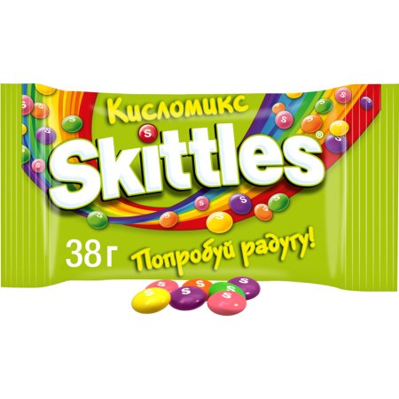 Драже «Skittles» кисломикс, 38 г.