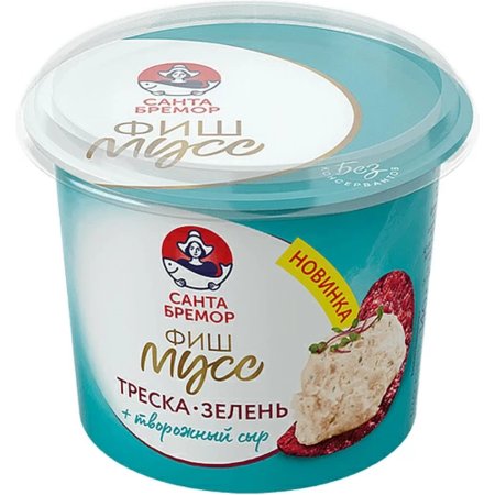 Паста рыбн«ФИШ-МУСС»(с зеленью)140г