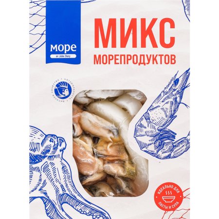 Микс из морепродуктов «Море от John Dory» замороженый, 400 г