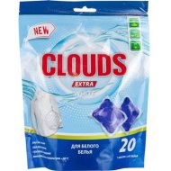 Капсулы для стирки «Clouds» фрезия, white, 20 шт