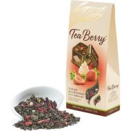 Чай зеленый «TeaBerry» земляничный со сливками, 100 г