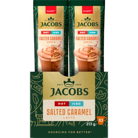 Напиток «Jacobs» Айс Латте Солтед, Карамель, 21.3 г