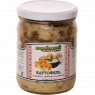 Картофель тушенный «Кировский» с грибами и сметаной, 450 г.