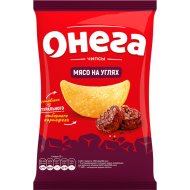 Чипсы «Онега» со вкусом мяса на углях, 67 г