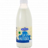 Молоко пастеризованное «Здравушка» 3.2%, 930 мл.