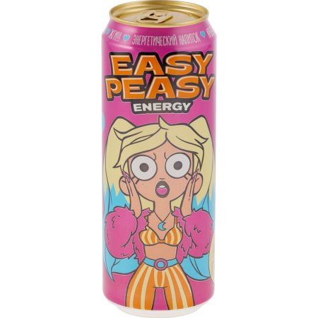 Энергетик«EASY PEASY»(арбуз/гуава)0.45л