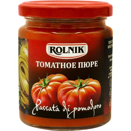 Пюре томатное«ROLNIK»(несол.,20%)260г