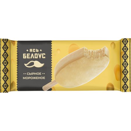 Мороженое «Ясь Белоус» сырное, 65 г