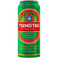 Пиво «Tsingtao» светлое, фильтрованное, 0.5 л