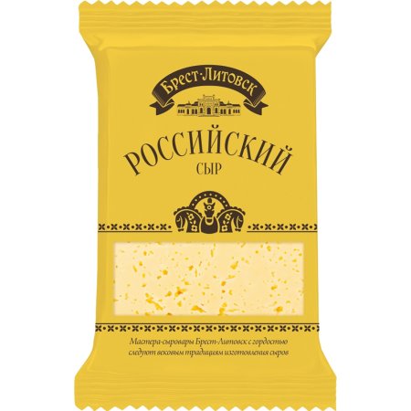 Сыр полутвердый «Брест-Литовск» Российский, 50%, 200 г