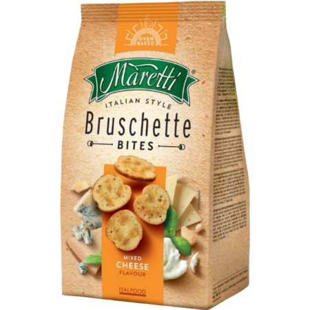 Сухарики «Bruschette» смесь сыров, 70 г