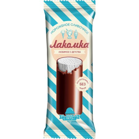 Мороженое «Лакомка» ванильное, 70 г