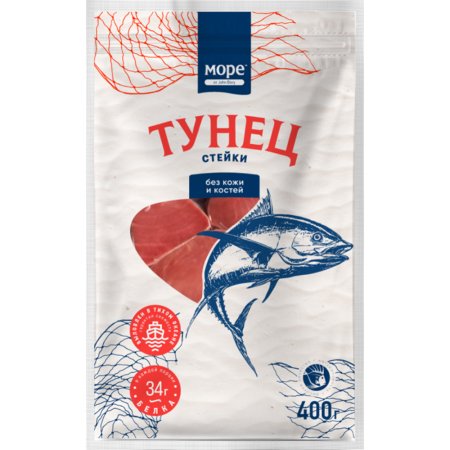 Стейк «Море от John Dory» желтоперого тунца, 400 г