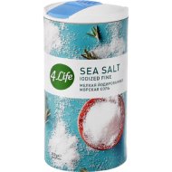 Соль морская «4Life» йодированная, мелкая, 250 г Соль морская «4Life» йодированная, мелкая, 250 г