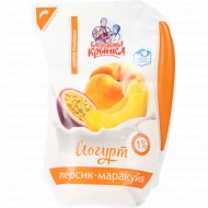 Йогурт «Бабушкина крынка» персик-маракуйя, 1.0 %, 800 г