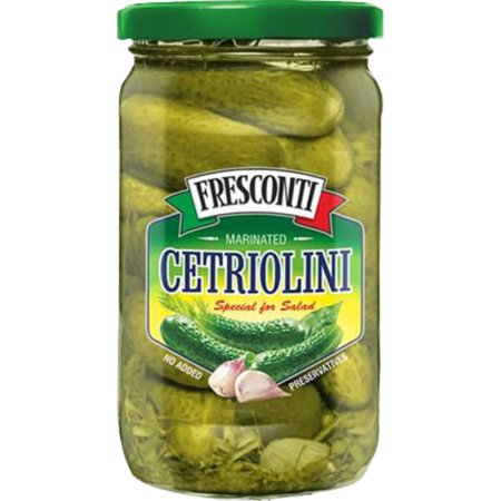Огурцы «Fresconti» маринованные корнишоны, 350 г