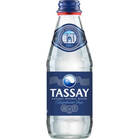 Вода питьевая «Tassay» минеральная, газированная, 0.25 л