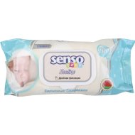 Влажные салфетки для детей «Senso Baby» Ecoline, 100 шт.