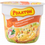 Картофельное пюре «Роллтон» с сухариками, 40 г