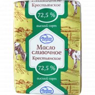 Масло сливочное «Крестьянское» 72.5%, 180 г.