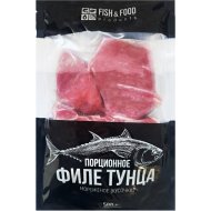 Тунец «FISH&FOOD» (филе,зам) 500г