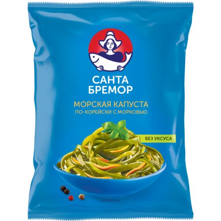 Капуста морская «Санта Бремор» по-корейски с морковью 350 г.