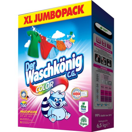 Стир.порош«DERWASCHKONIGC.G»(сolor)6.5кг