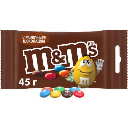 Драже «M&M's» с шоколадом, 45 г