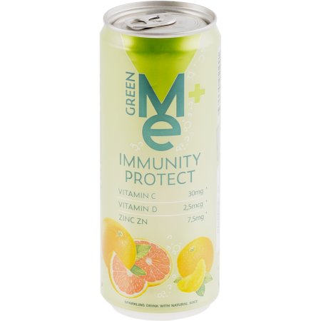 Напиток безалкогольный «Green Me» immunity protect, 0.33 л