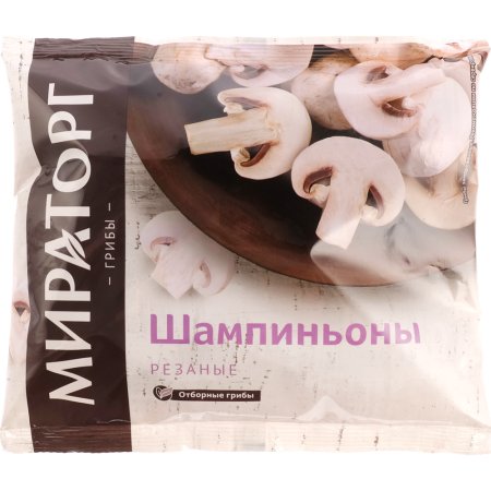 Шампиньоны резаные «Vitamin» замороженные, 400 г