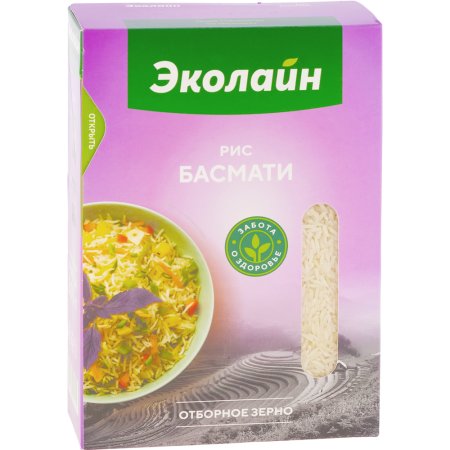 Рис «ECOLINE» (Басмати, короб)800г