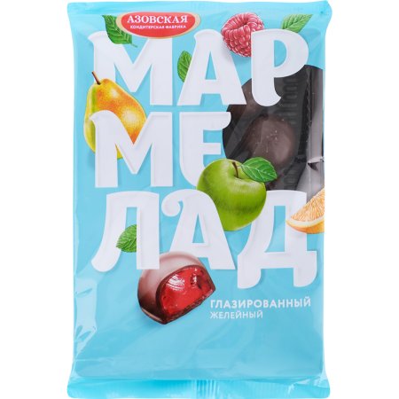 Мармелад (желейный, глазированный) 250г