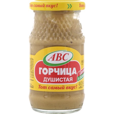 Горчица «ABC» душистая, 160 г