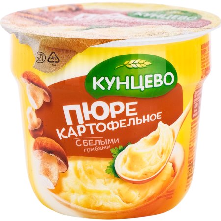 Пюре картофельное «Кунцево» с белыми грибами, 40 г