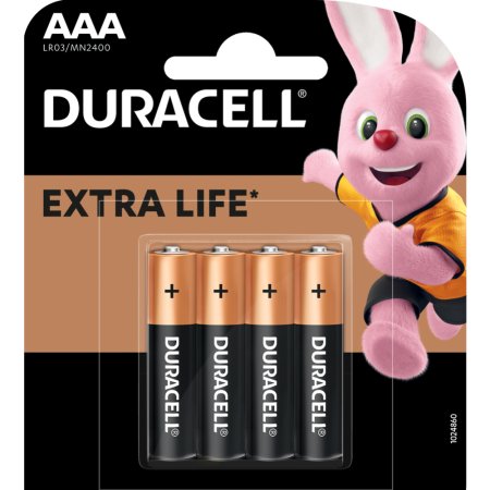 Элемент питания «Duracell» LR03/MN2400, 4 шт