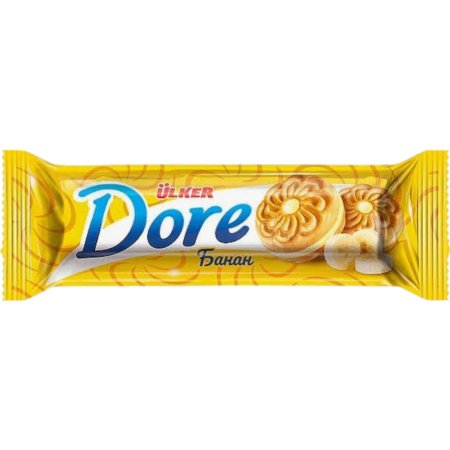 Печенье-сэндвич «Dore» с кремом и банановым вкусом, 73 г