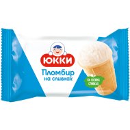 Мороженое «Юкки» пломбир ванильный на сливках, 75 г