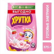 Завтрак готовый «Хрутка» клубнично-ванильное настроение, 375 г