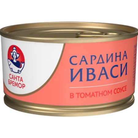 Консервы рыбные «САРДИНА ИВАСИ» (в томатном соусе) 230г
