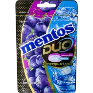 Драже жевательные «Mentos Duo» со вкусом виноградного лимонада, 45 г