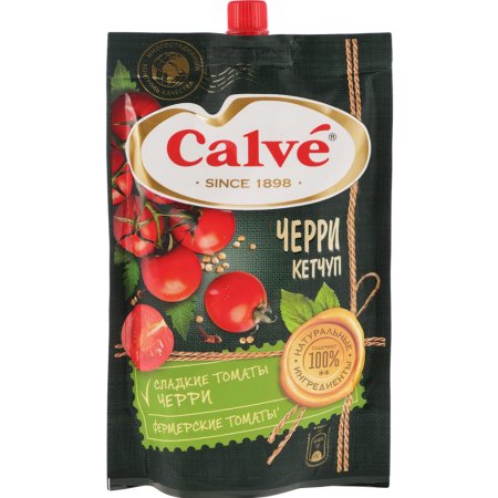 Кетчуп «CALVE» (помид.черри,д/п) 350г