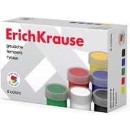 Гуашь «Erich Krause», 6 цветов