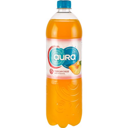 Напиток с/с н/г «AURA» (персик, пэт) 1л