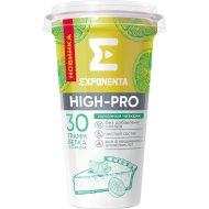 Напиток кисломолочный «Exponenta High-Pro» лимонный чизкейк, 250 г