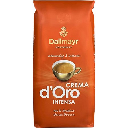 Кофе «Dallmayr» жареный, зерновой, crema intensa d'oro, 1 кг