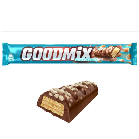 Конфета «Goodmix» со вкусом соленой карамели, с хрустящей вафлей, 44 г