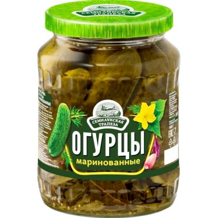 Огурцы консерв.(маринованные) 680г