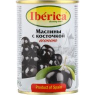 Маслины «Iberica» с косточкой, 280 г.